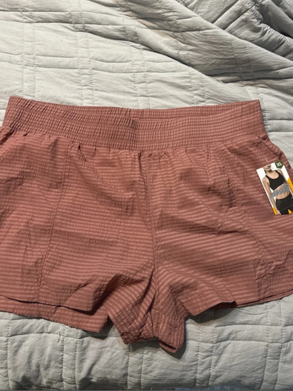 Avia Rose Pink Lightweight Athletic Shorts